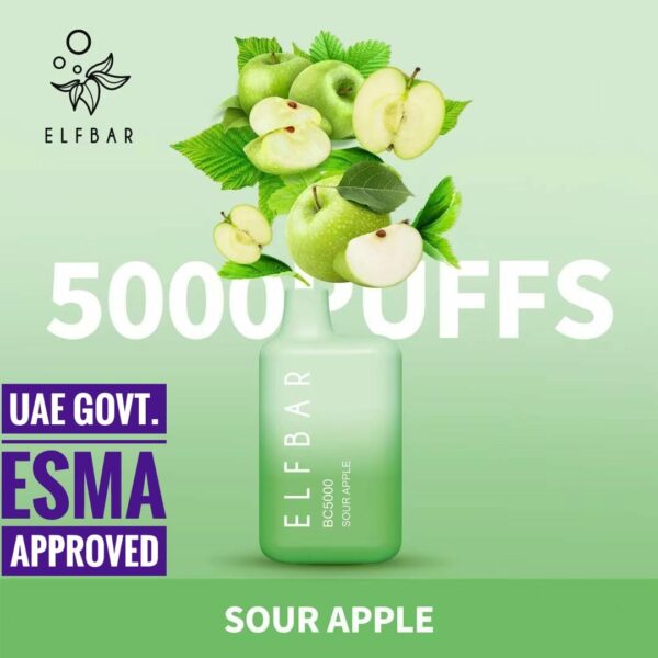 ELFBAR BC5000 Sour Apple