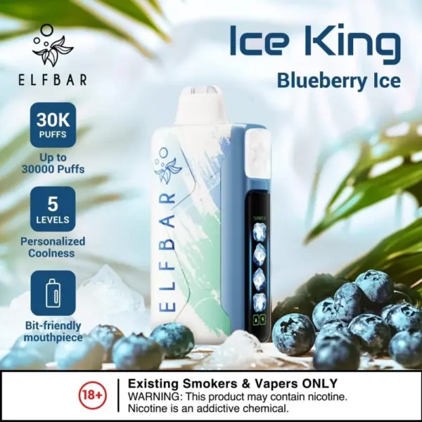 ELFBAR-Ice-King-Blueberry-Ice