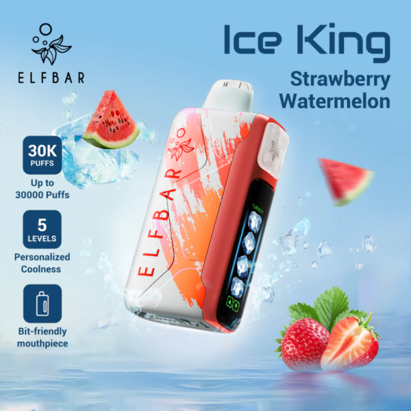 ELFBAR-Ice-King-Strawberry-Watermelon